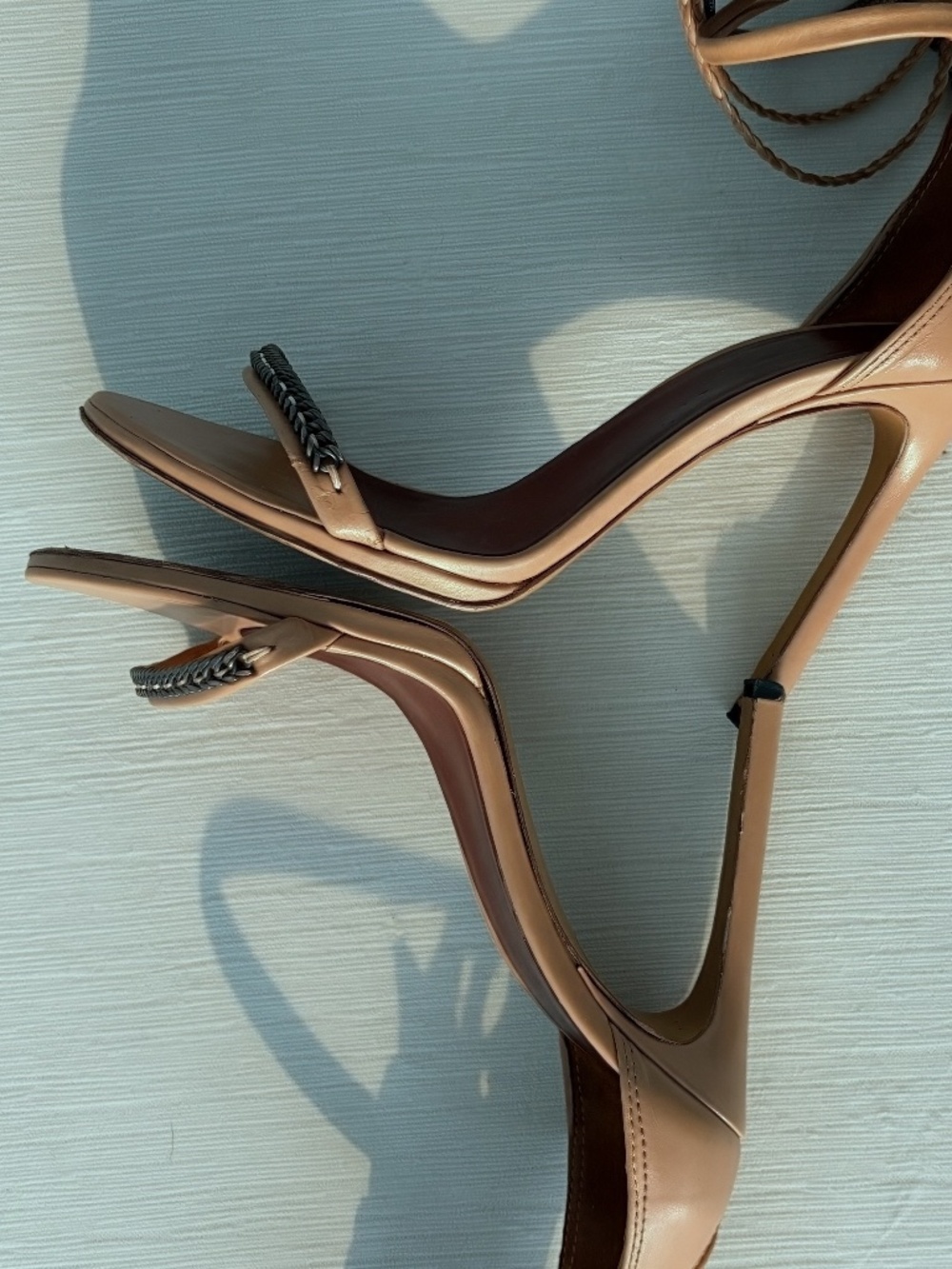 Isabel Marant Rio Chain Cage Sandals EU 38 US 7.5 - Picture 7 of 9